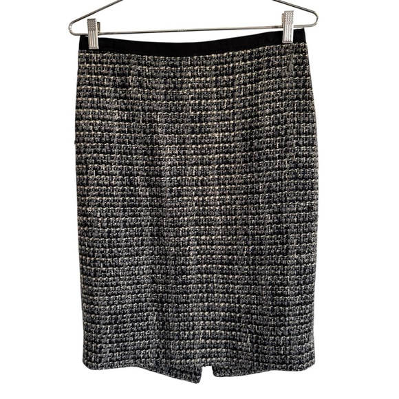 J.Crew No. 2 Pencil Skirt in Midnight Tweed, Size 6 - Picture 3 of 9